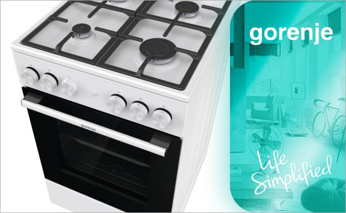 Обзор на плиту Gorenje GG5A12WF-B