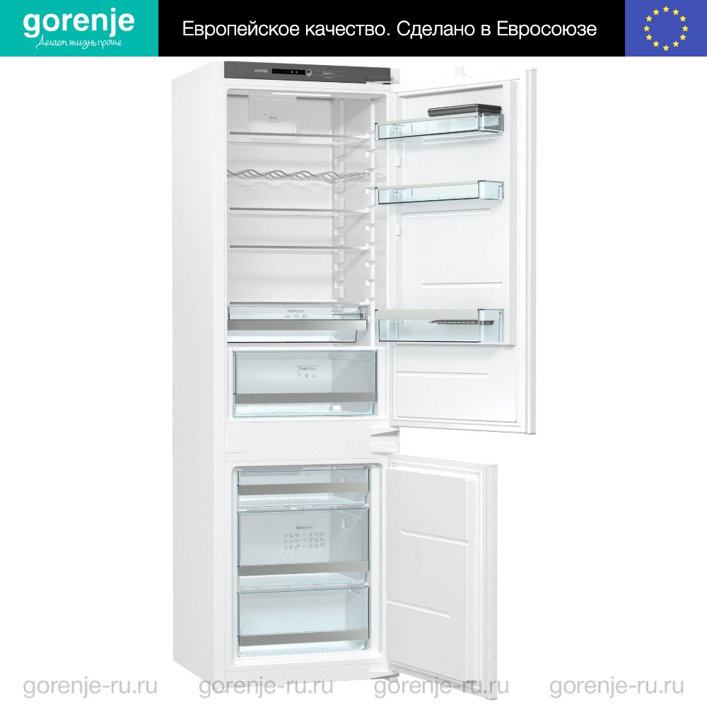 Купить Встраиваемый двухкамерный холодильник Gorenje NRKI4182A1