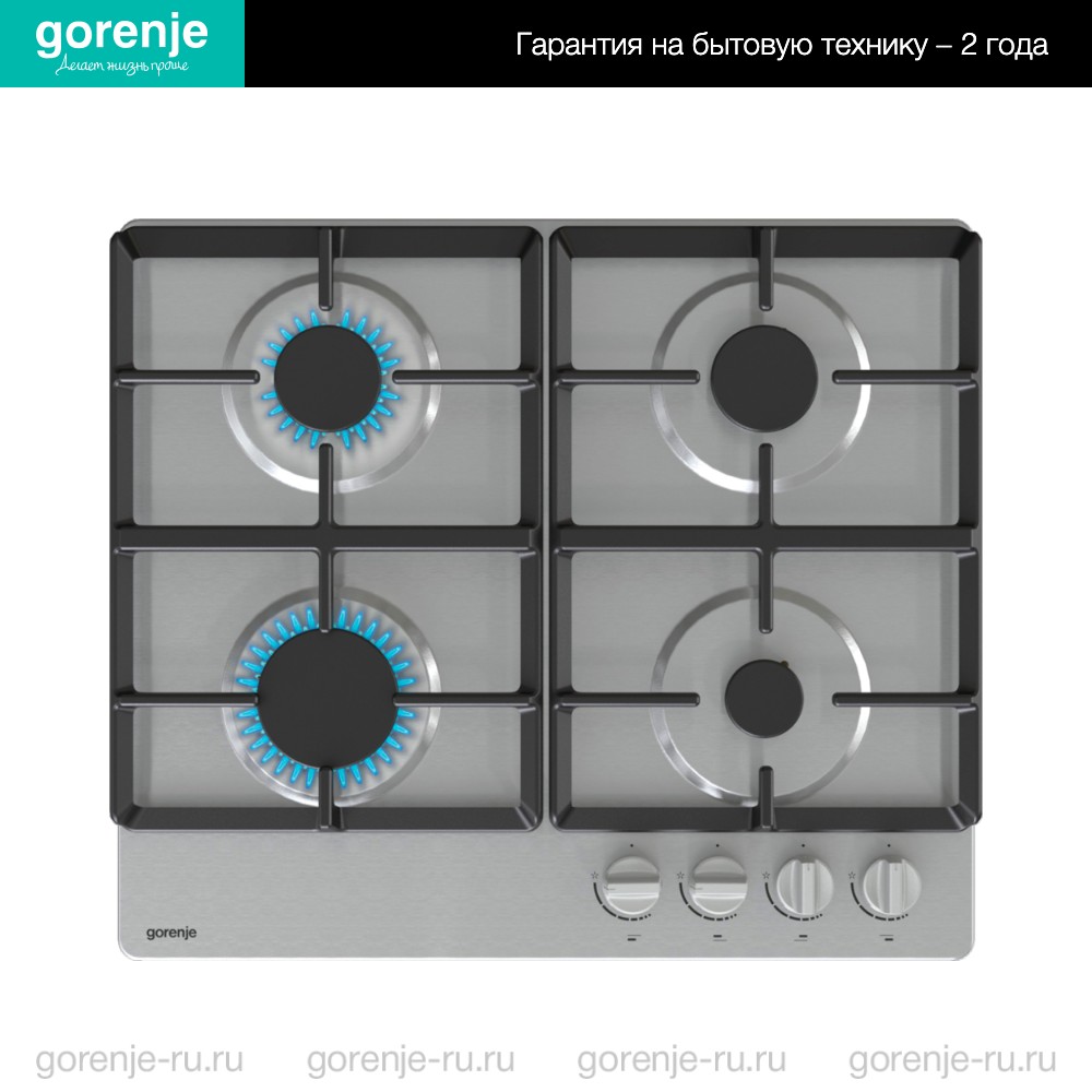 Купить Независимая газовая варочная панель Gorenje G641XHF