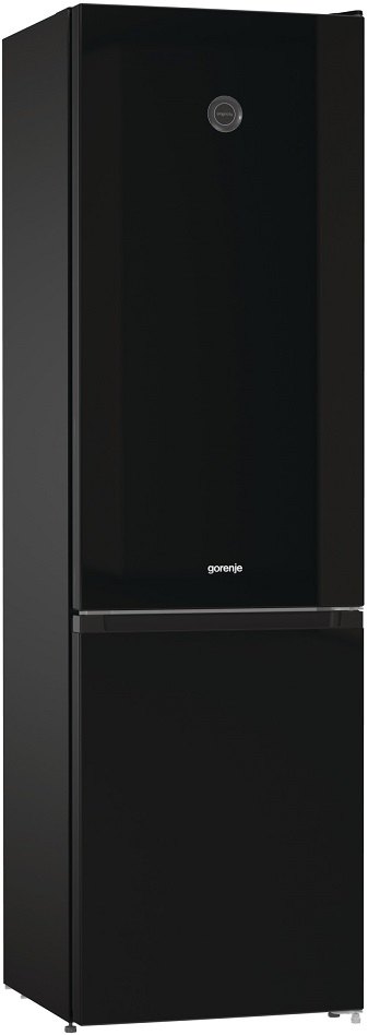 Отдельностоящий двухкамерный холодильник Gorenje RK6201SYBK