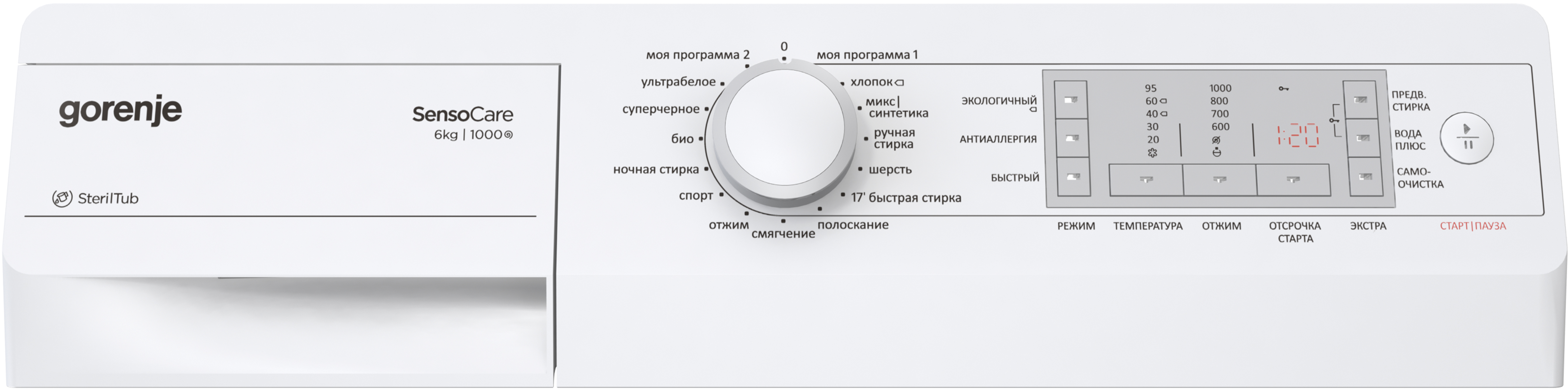 Стиральная машина с резервуаром для воды Gorenje W 64Z02/SRIV