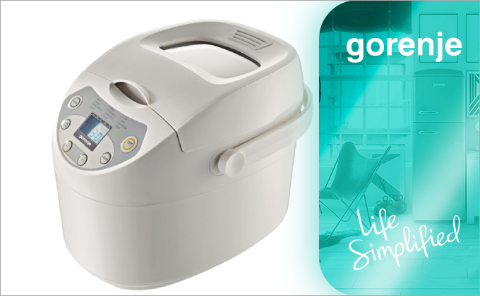 Как пользоваться хлебопечкой Gorenje