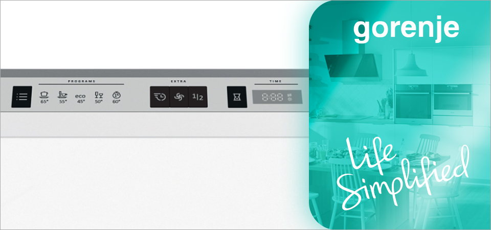 Встраиваемая посудомоечная машина Gorenje GV522E10S