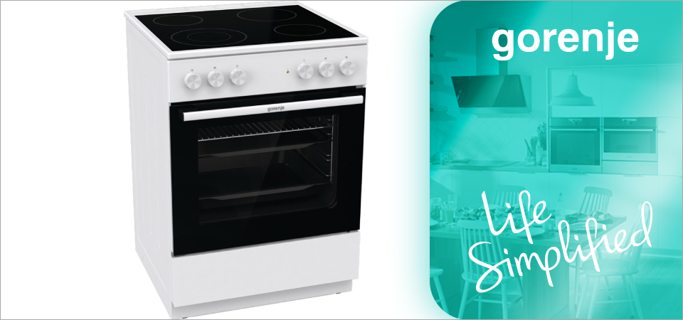 Электрическая плита Gorenje GEC6A41WC