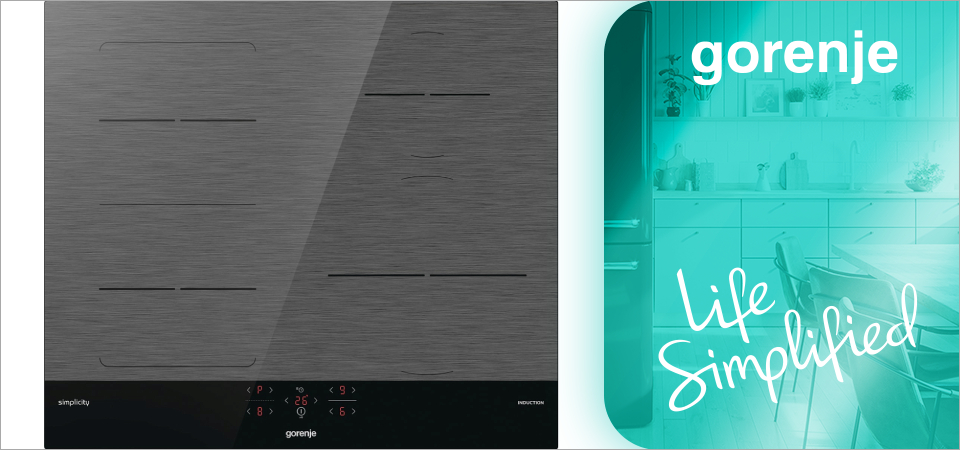 Независимая индукционная варочная панель Gorenje GI6421SYB