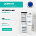 Купить Встраиваемый двухкамерный холодильник Gorenje GDNRK5182A2