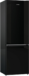 Отдельностоящий двухкамерный холодильник Gorenje NRK6192CBK4