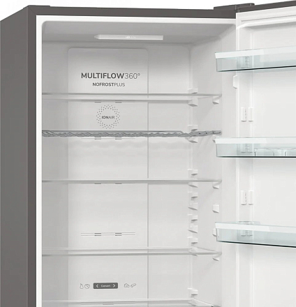 Отдельностоящий двухкамерный холодильник Gorenje NRK6202AXL4 preview 2