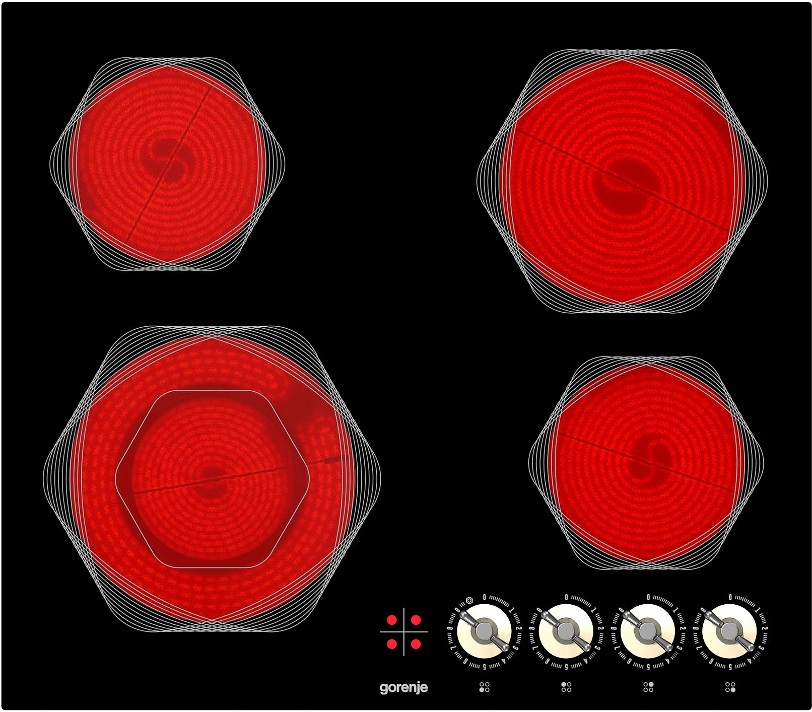 Независимая стеклокерамическая варочная панель Gorenje EC642INI preview 3