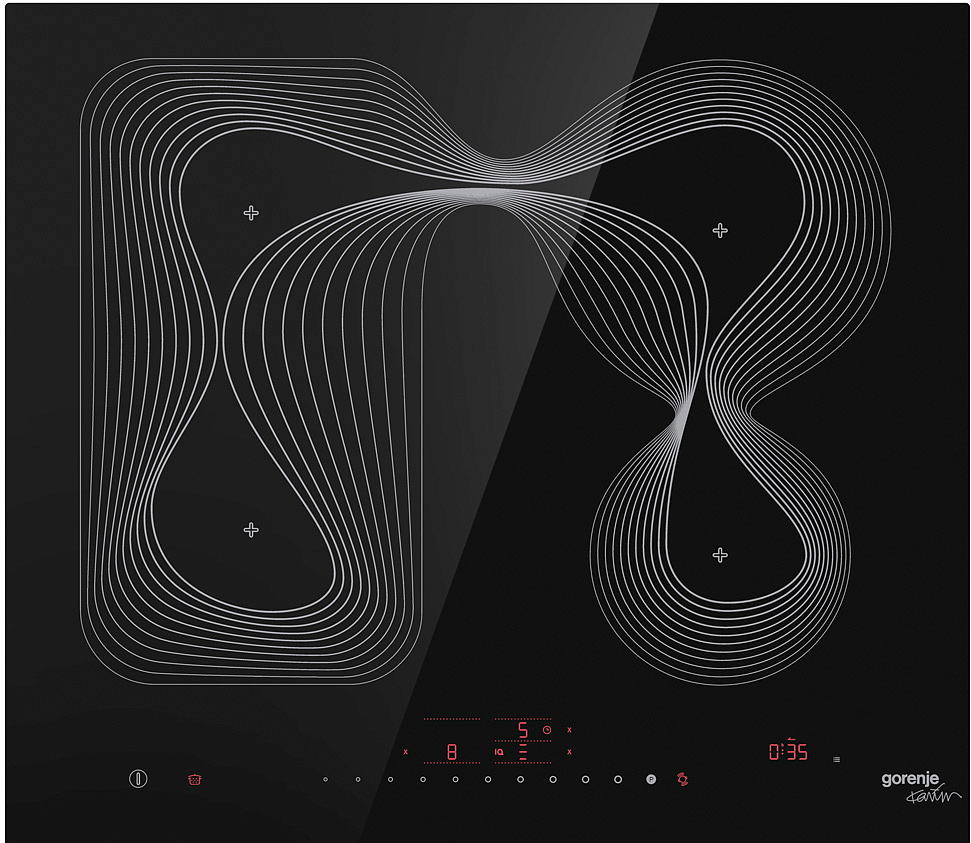 Независимая индукционная варочная панель Gorenje IS645KRB preview 2
