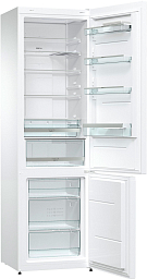 Отдельностоящий двухкамерный холодильник Gorenje NRK621SYW4
