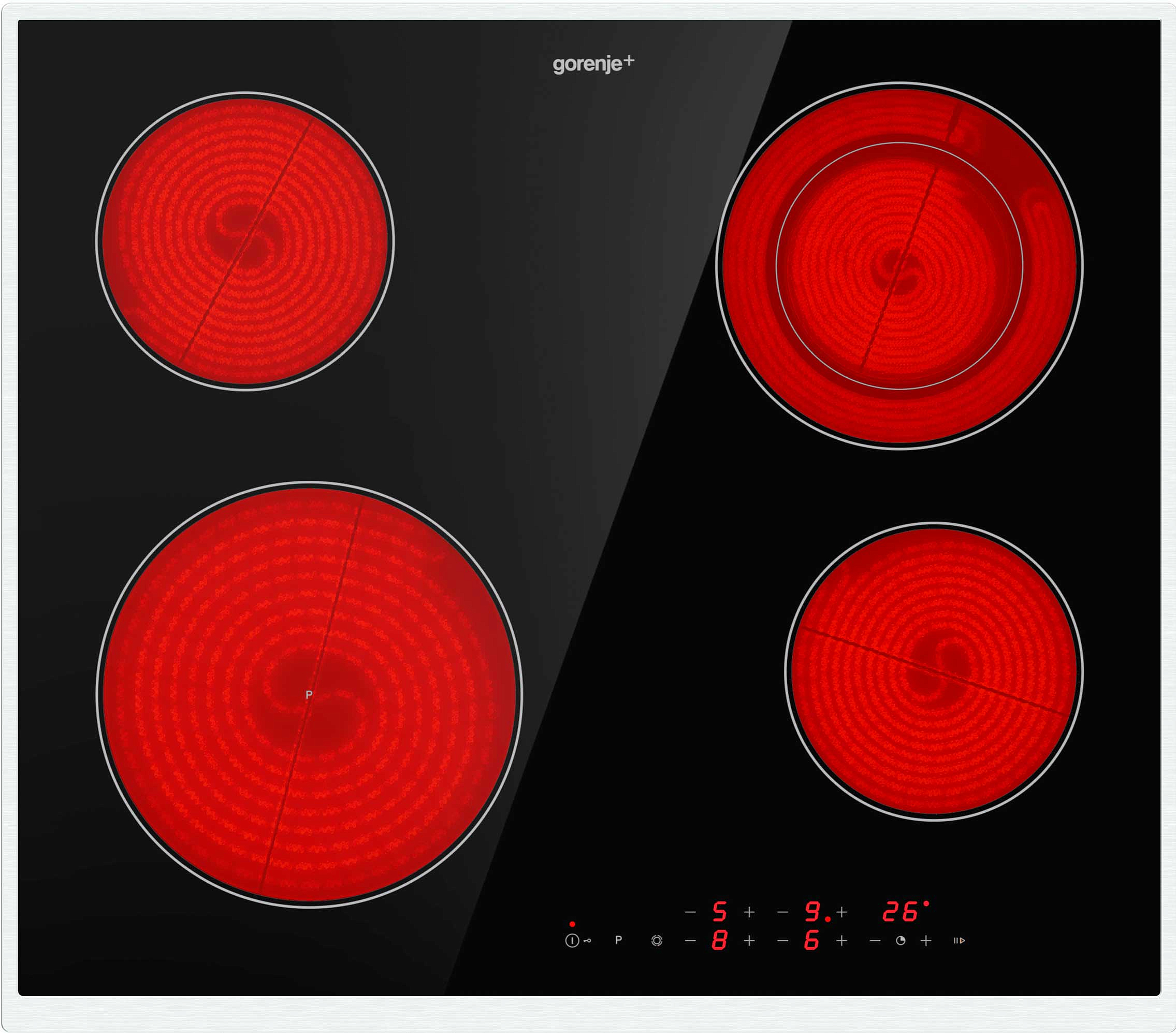 Независимая электрическая варочная панель Gorenje Plus GHT647X preview 2