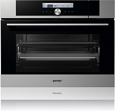 Компактная духовка с функцией пароварки Gorenje Plus GCS773X