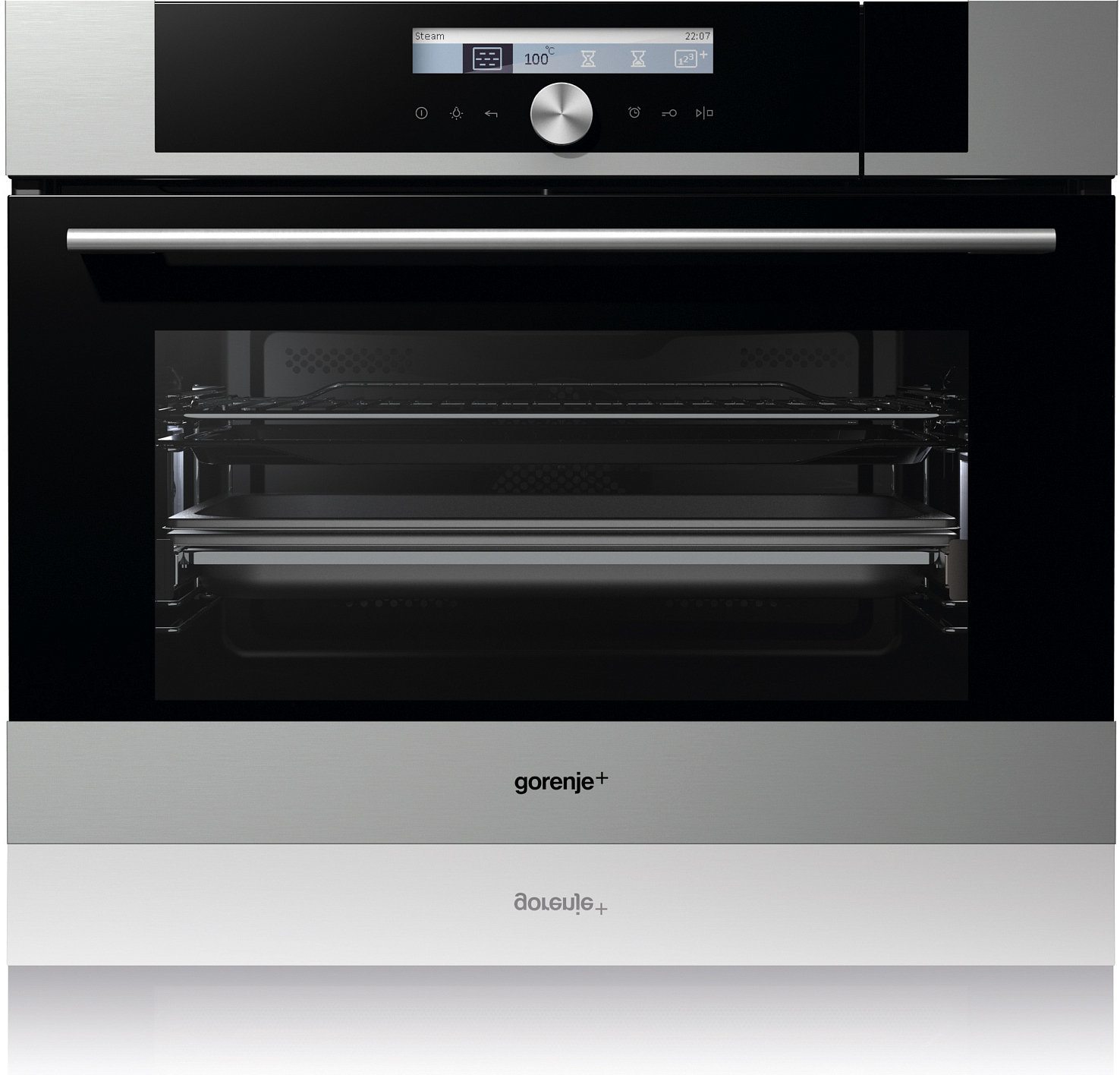Компактная духовка с функцией пароварки Gorenje Plus GCS773X preview 2