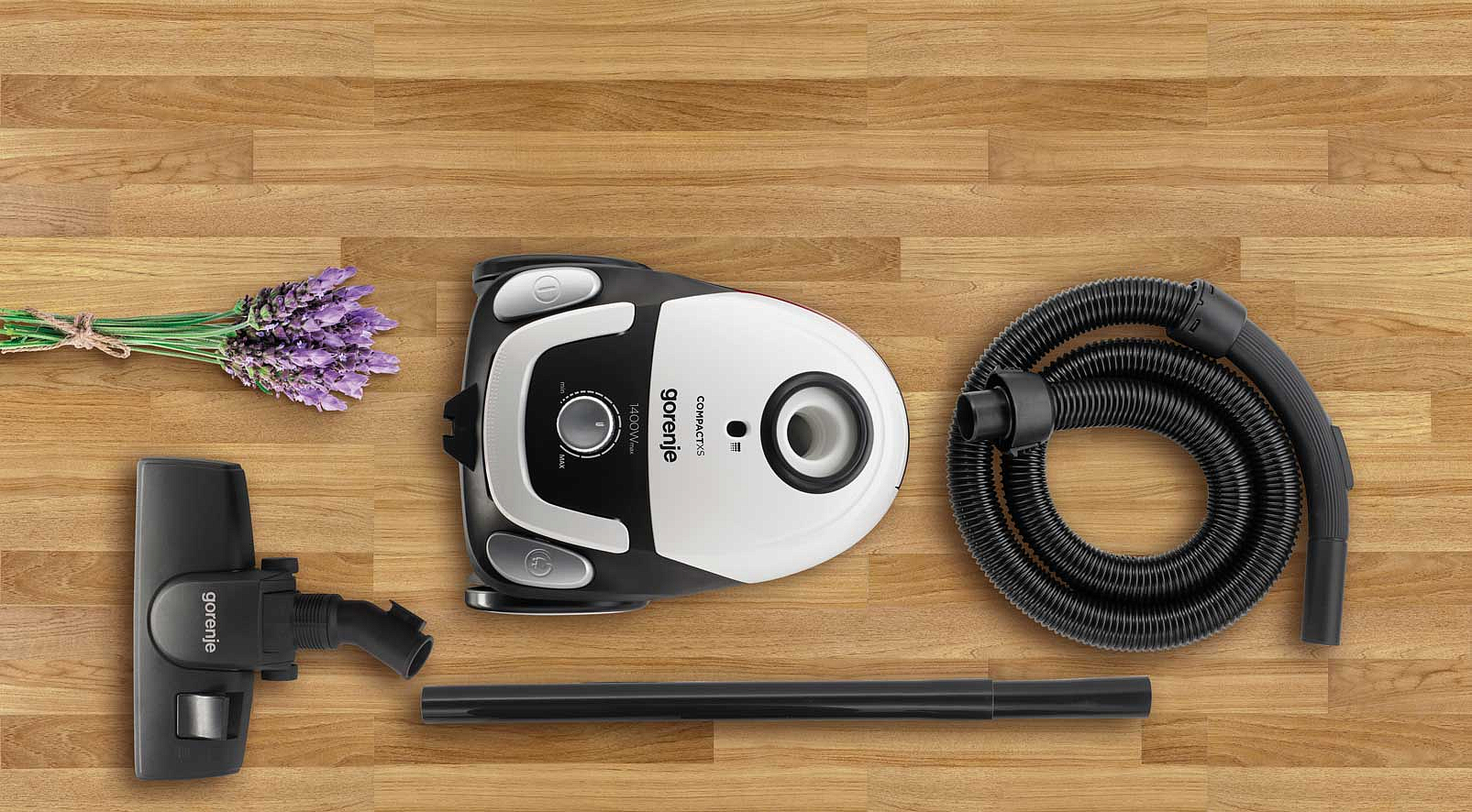 Пылесос мешковый Gorenje VC 1411 CXW preview 2