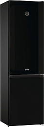 Отдельностоящий двухкамерный холодильник Gorenje NRK6201SYBK