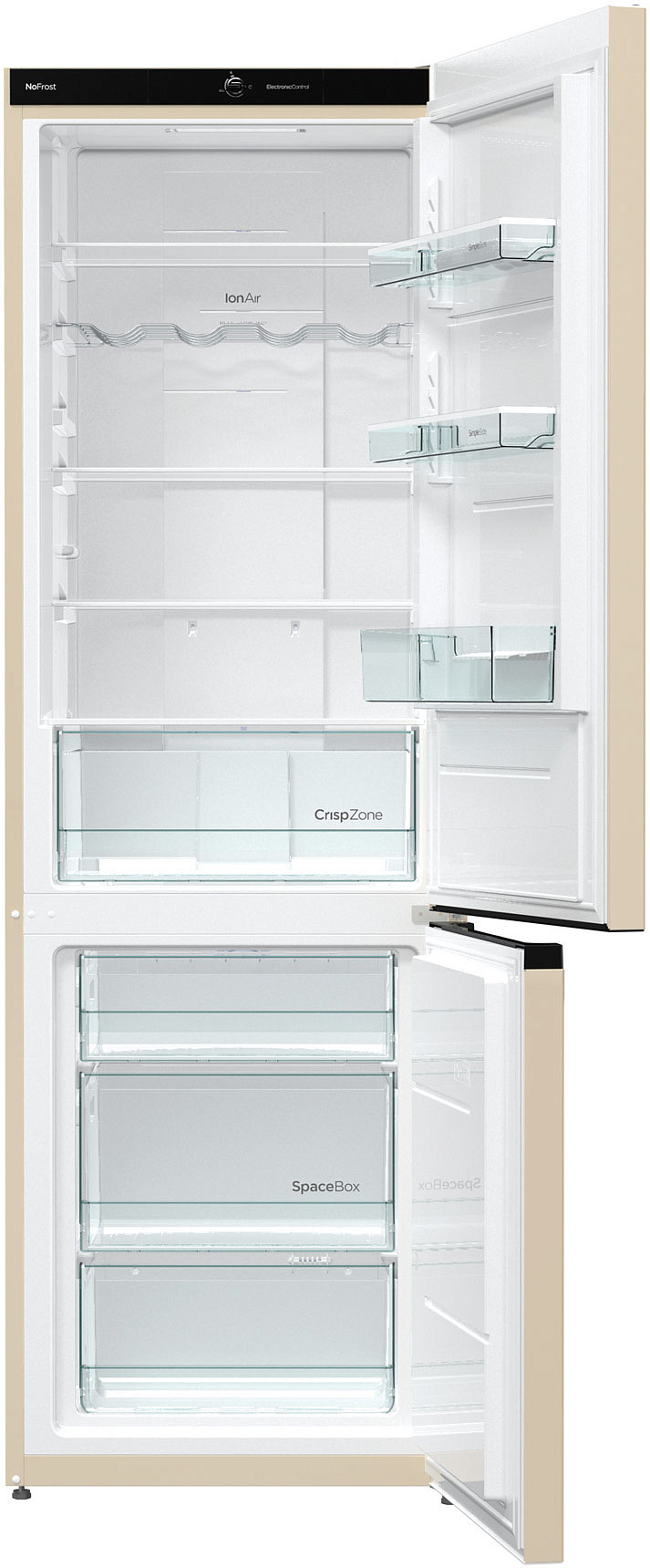 Отдельностоящий двухкамерный холодильник Gorenje NRK6192CC4 preview 4