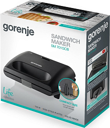 Мини гриль Gorenje SM701GCB