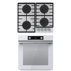 Комплект Gorenje (GT642AXW, BOS6737E06WG)