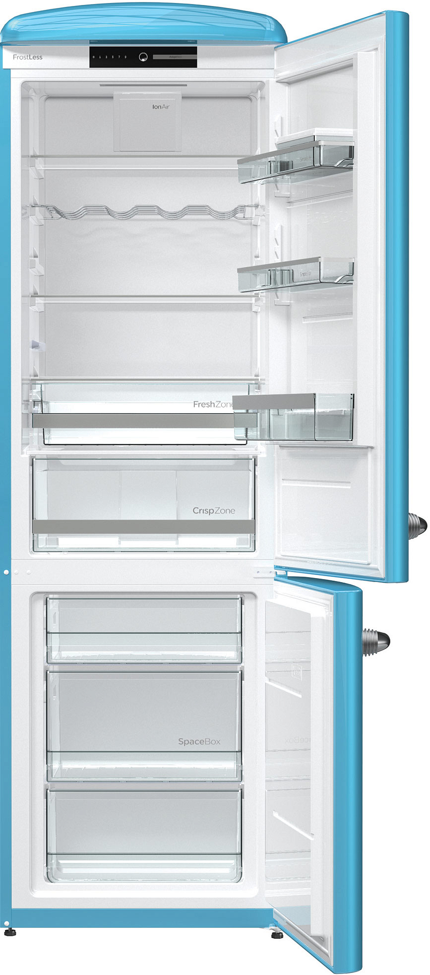 Отдельностоящий двухкамерный холодильник Gorenje ORK192BL preview 4