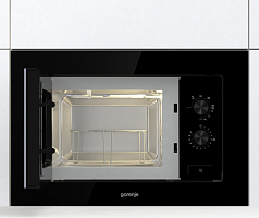 Встраиваемая микроволновая печь с грилем Gorenje BM201EG1BG