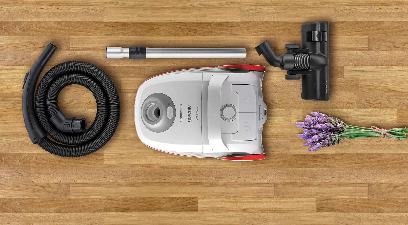 Пылесос мешковый Gorenje VC 2321 GPLW preview 3