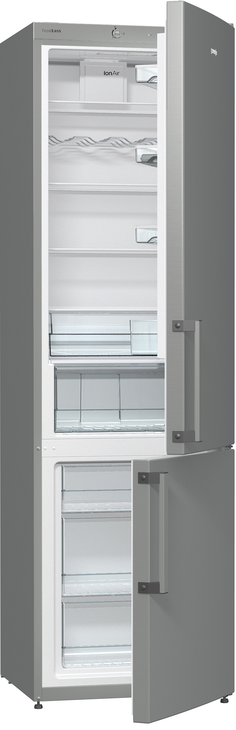 Отдельностоящий двухкамерный холодильник Gorenje RK 6201 FX preview 1