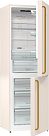 Отдельностоящий двухкамерный холодильник Gorenje NRK6192CLI
