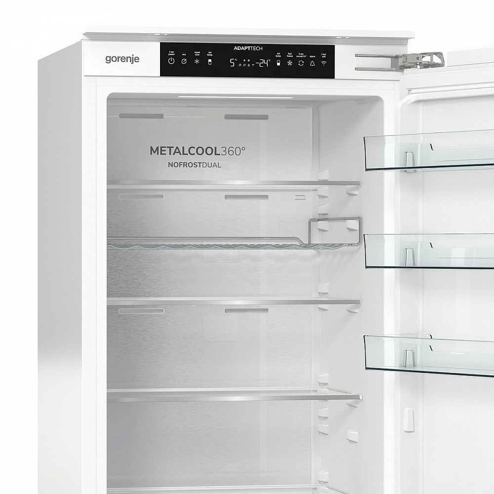 Встраиваемый двухкамерный холодильник Gorenje NRKI519E82WF preview 8