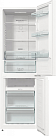 Отдельностоящий двухкамерный холодильник Gorenje NRKP61EA2W4