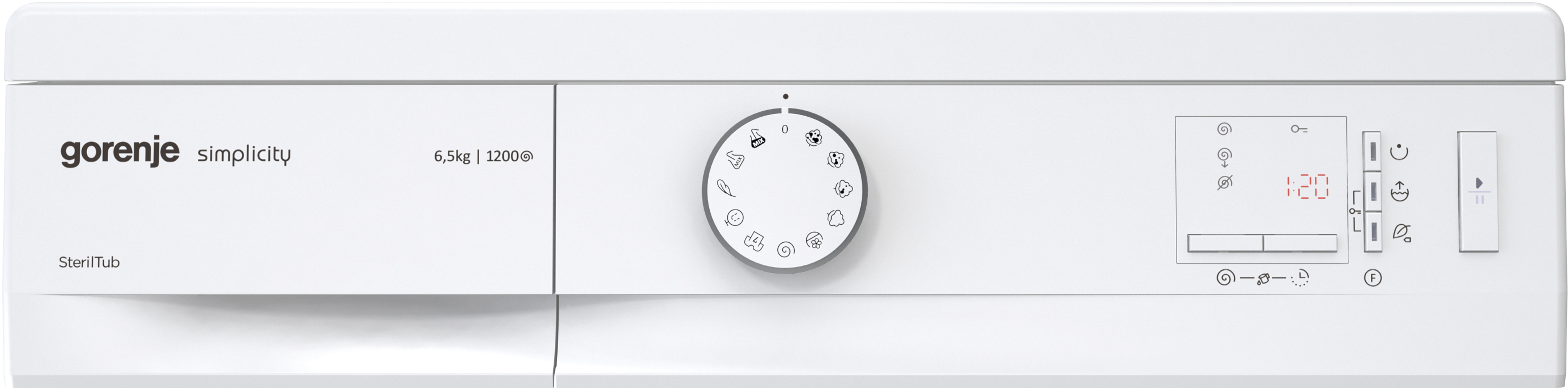 Узкая стиральная машина Gorenje WS 62SY2W preview 3