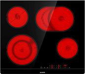 Независимая стеклокерамическая варочная панель Gorenje ECT643BSC