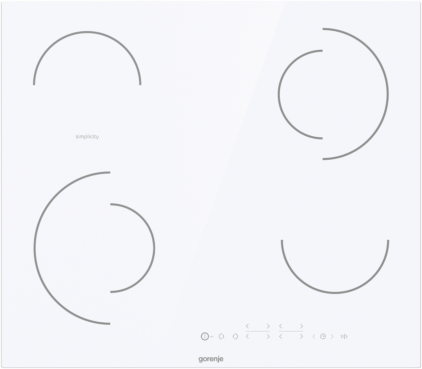 Независимая стеклокерамическая варочная панель Gorenje ECT644SY2W preview 1