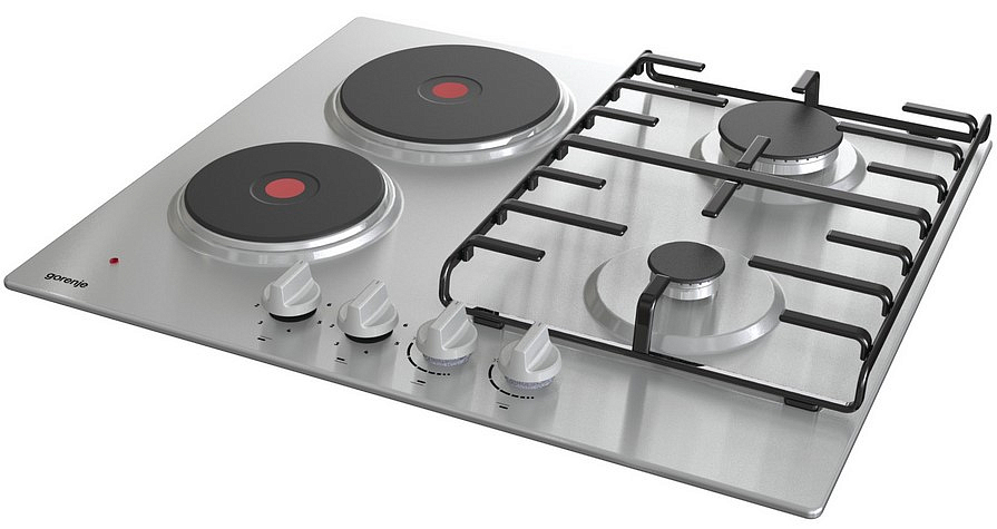 Независимая комбинированная варочная панель Gorenje GE690X preview 2