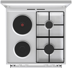 Комбинированная плита Gorenje K6121WG