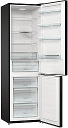 Отдельностоящий двухкамерный холодильник Gorenje RK6201SYBK