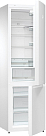 Отдельностоящий двухкамерный холодильник Gorenje NRK621SYW4