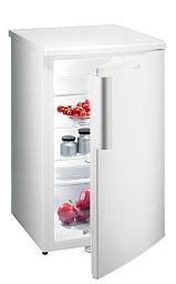 Отдельностоящий однокамерный холодильник Gorenje R 41 W