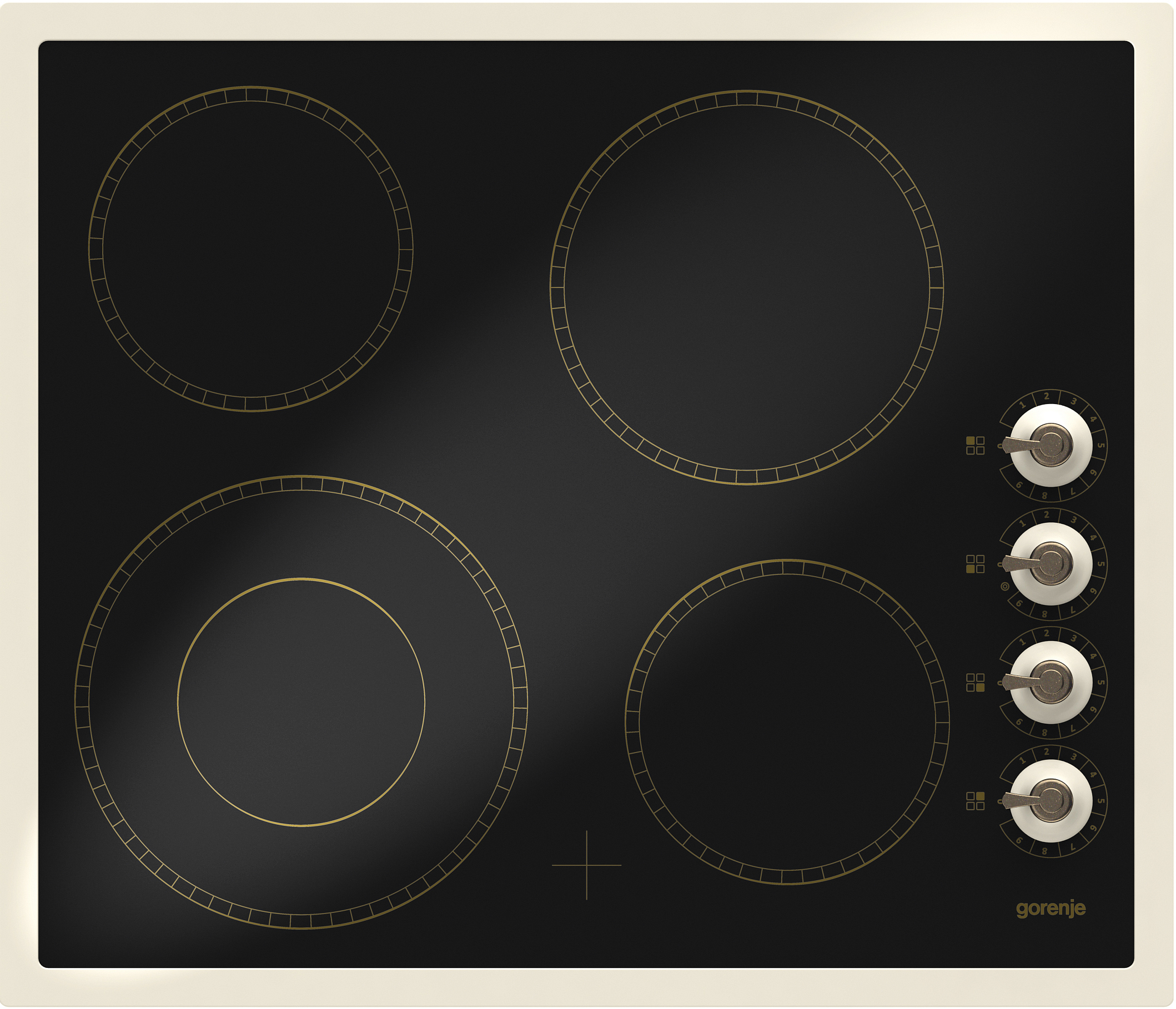 Независимая электрическая варочная панель Gorenje ECK 63 CLI preview 1