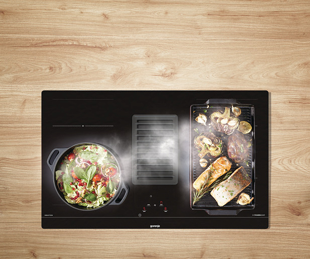 Независимая индукционная варочная панель с вытяжкой Gorenje HET949BSC preview 21