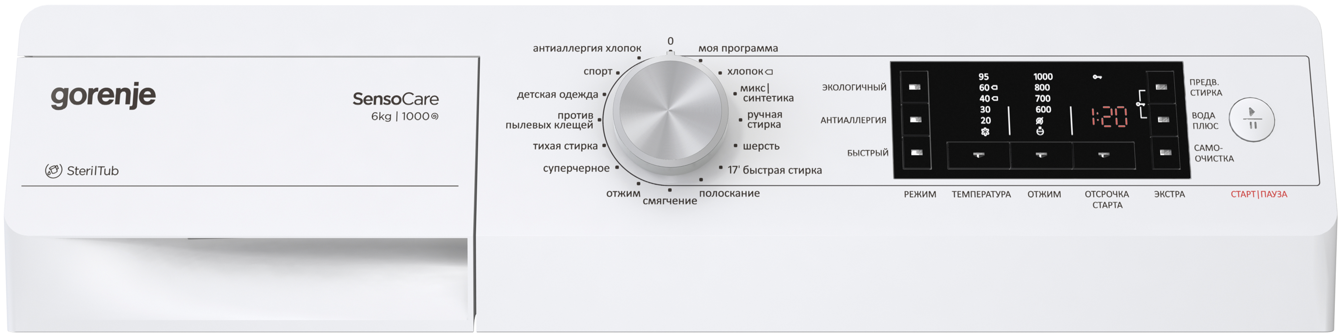 Узкая стиральная машина Gorenje W 65FZ03/S preview 2