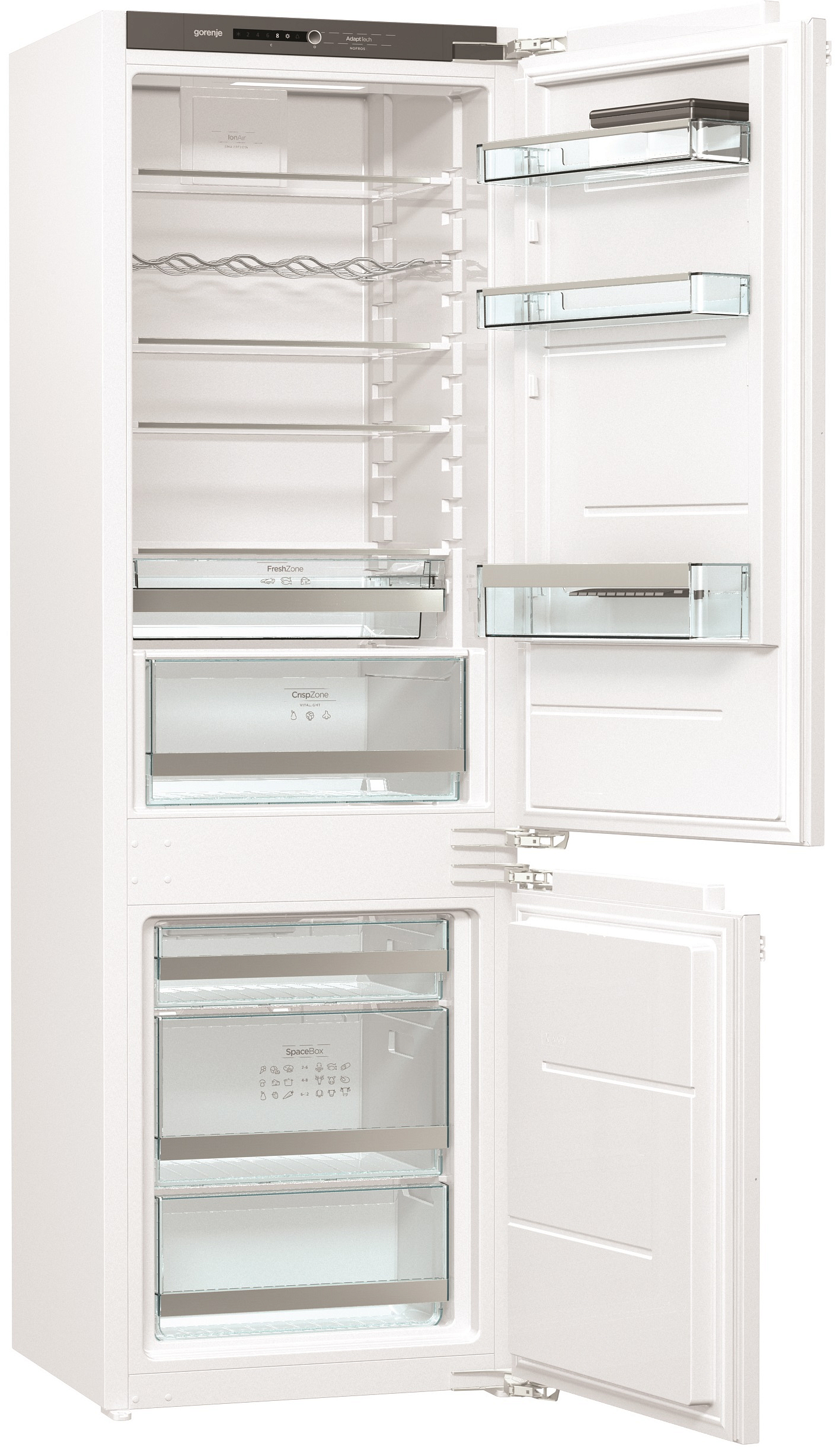 Встраиваемый двухкамерный холодильник Gorenje NRKI 2181 A1 preview 1