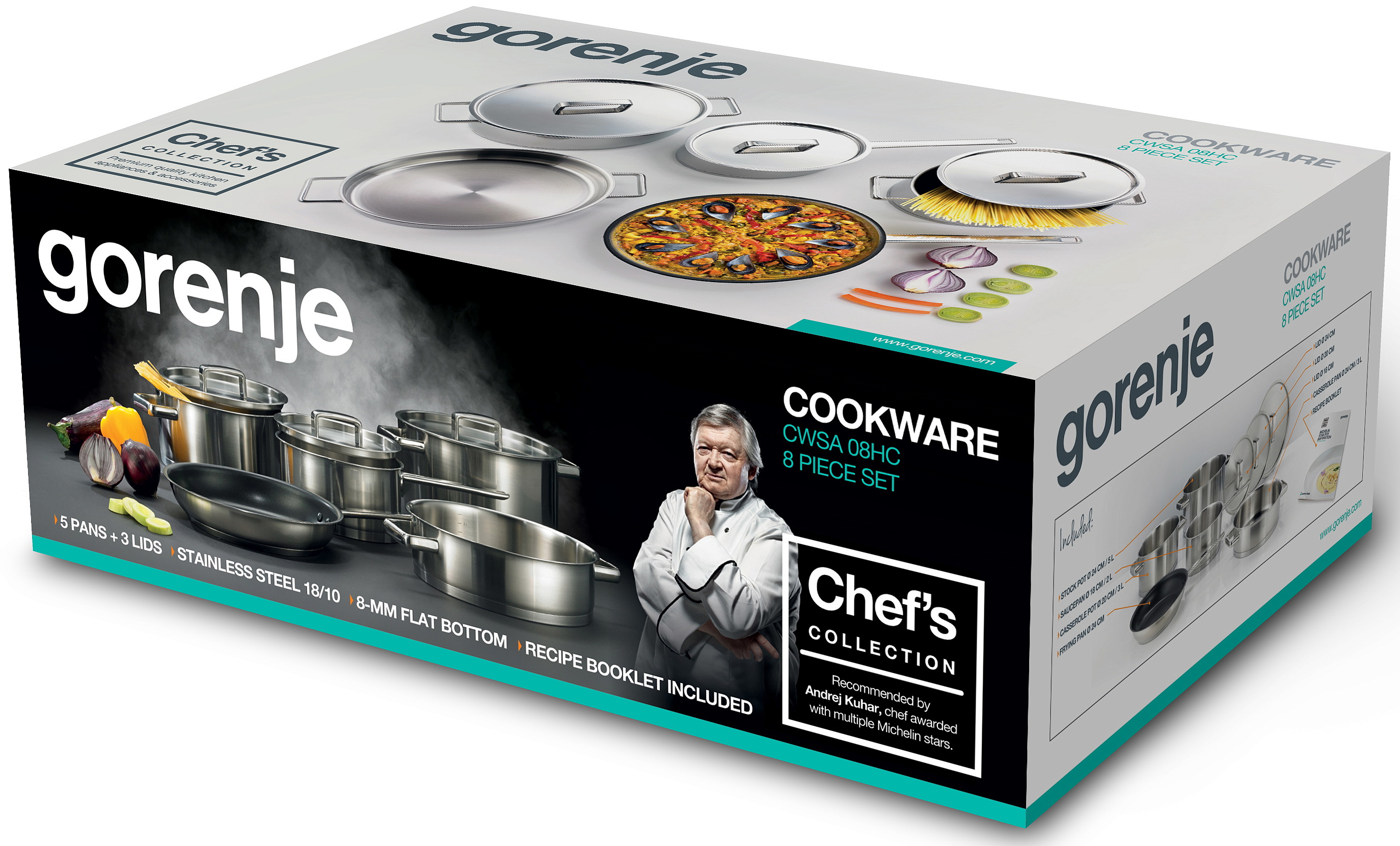 Набор посуды Gorenje CWSA 08 HC preview 6