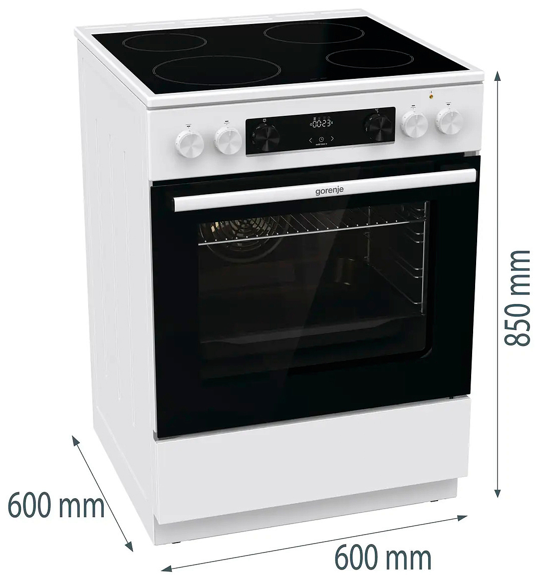 Электрическая плита Gorenje GEC6C40WG preview 12