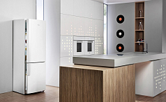 Отдельностоящий двухкамерный холодильник Gorenje NRK 61 W2