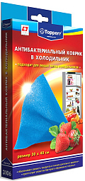 Антибактериальный коврик в холодильник Topperr 3106