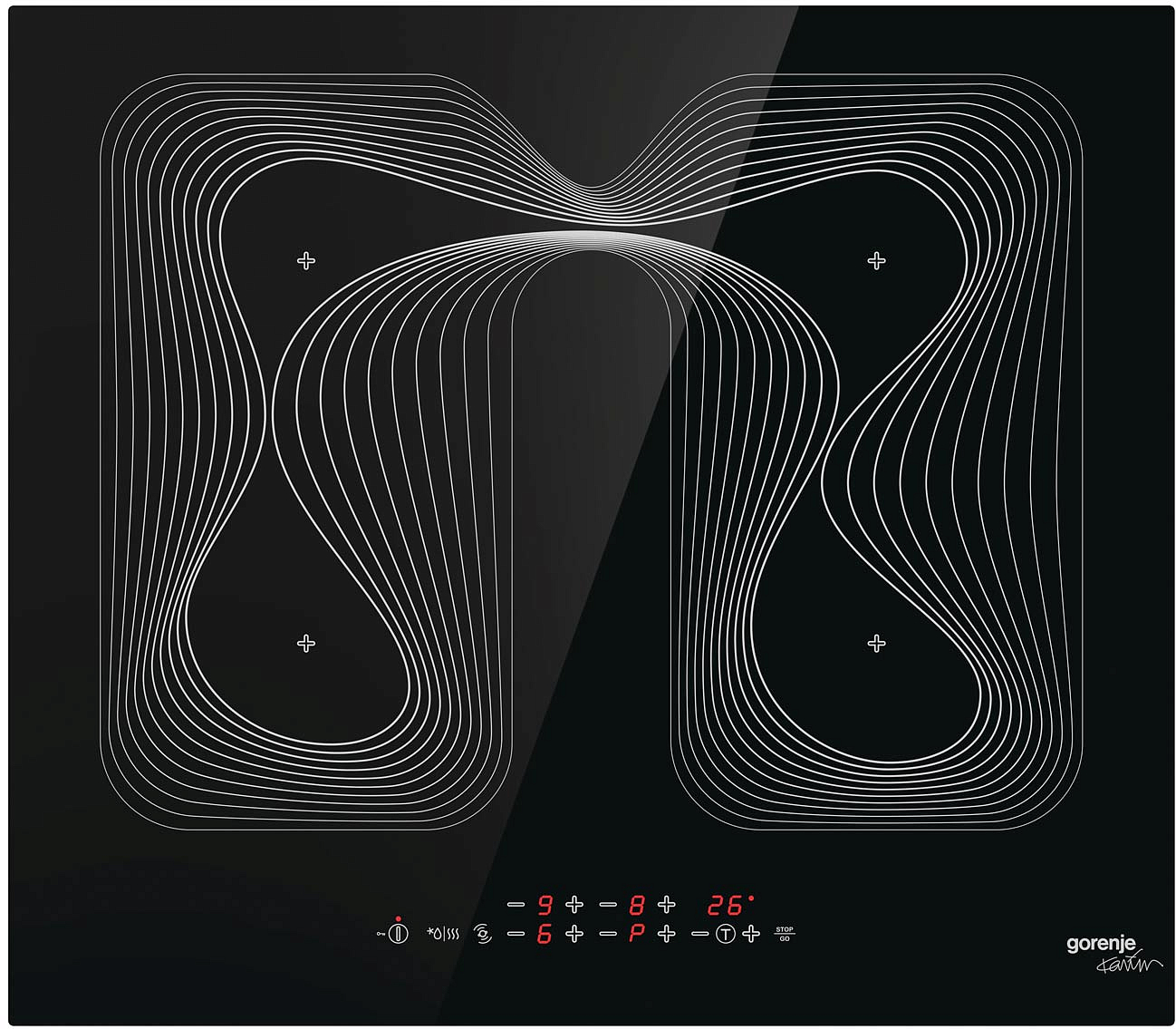 Независимая индукционная варочная панель Gorenje IT646KRB preview 1