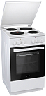 Электрическая плита Gorenje E5121WH-B