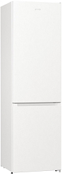 Отдельностоящий двухкамерный холодильник Gorenje NRK6201EW4