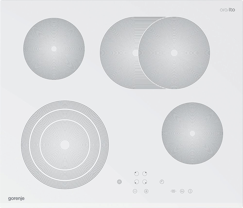 Независимая электрическая варочная панель Gorenje MECT 680 ORA W preview 1